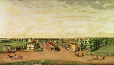 Union Square in 1828 by Albertus D.O Browere